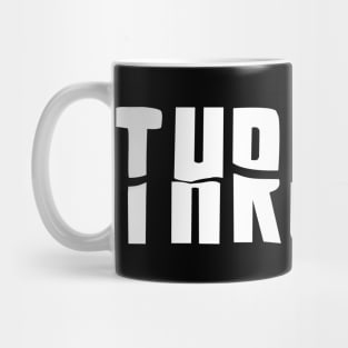 Through - The second word of breakthrough Mug